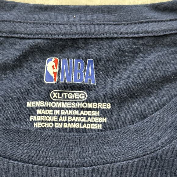 Indiana Pacers T Shirt Mens Size XL NBA Basketball Blue Cotton Blend Soft Fabric - Picture 3 of 9